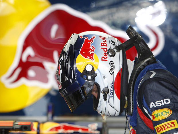 Red Bull driver Sebastian Vettel 