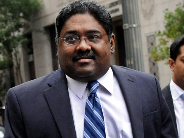 Galleon Group founder Raj Rajaratnam enters Manhattan federal court for his sentencing Oct. 13, 2011, in New York. 