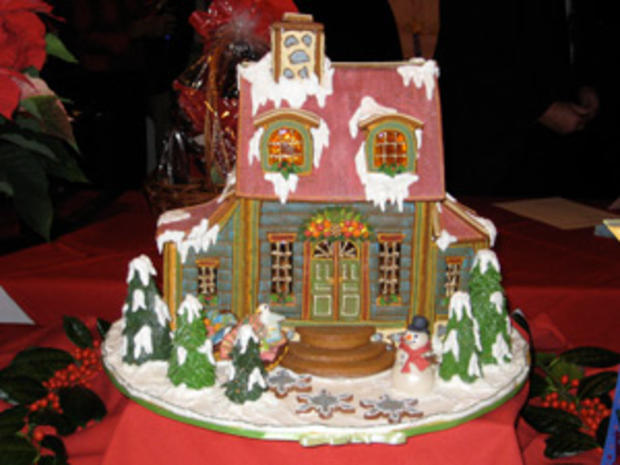 12/17/11- Travel &amp; Outdoors- Best Christmas Town Celebrations- Gingerbread House art 