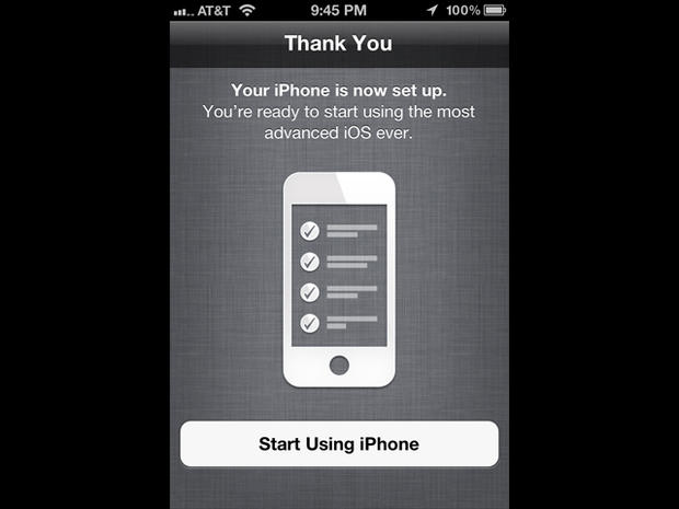 Setting up iOS 5 and iCloud on the iPhone 