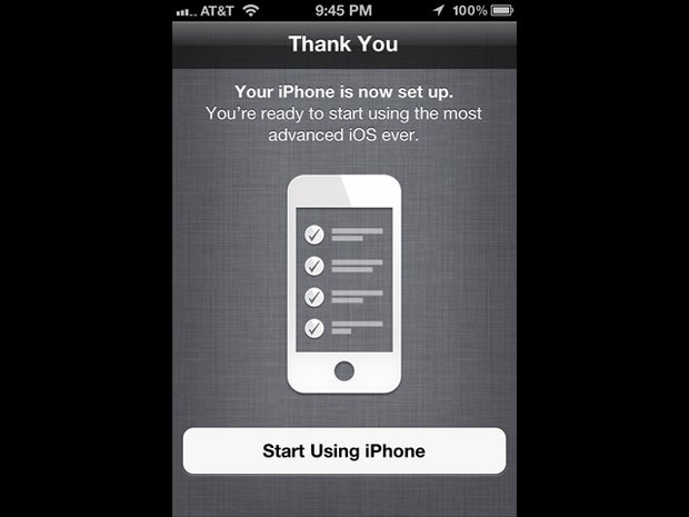 Setting up iOS 5 and iCloud on the iPhone