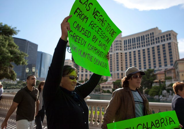 occupy wall street, Las Vegas 