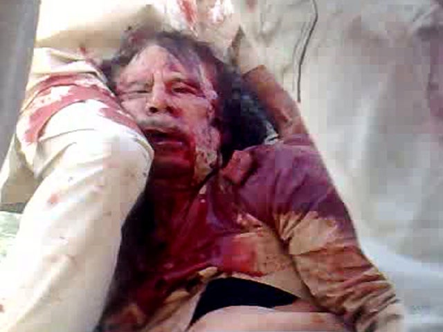 Muammar Qaddafi arrested 