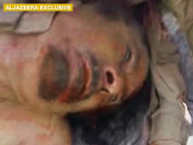 Muammar Qaddafi killed 
