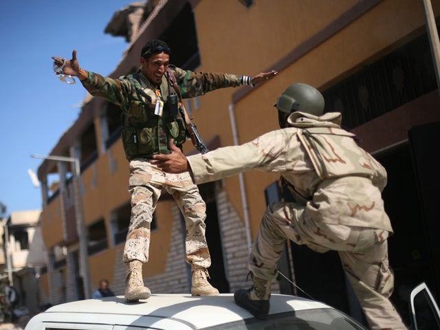 Revolutionary fighters celebrate 