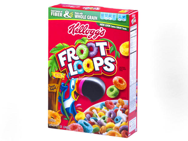 froot loops, kelloggs, cereal 