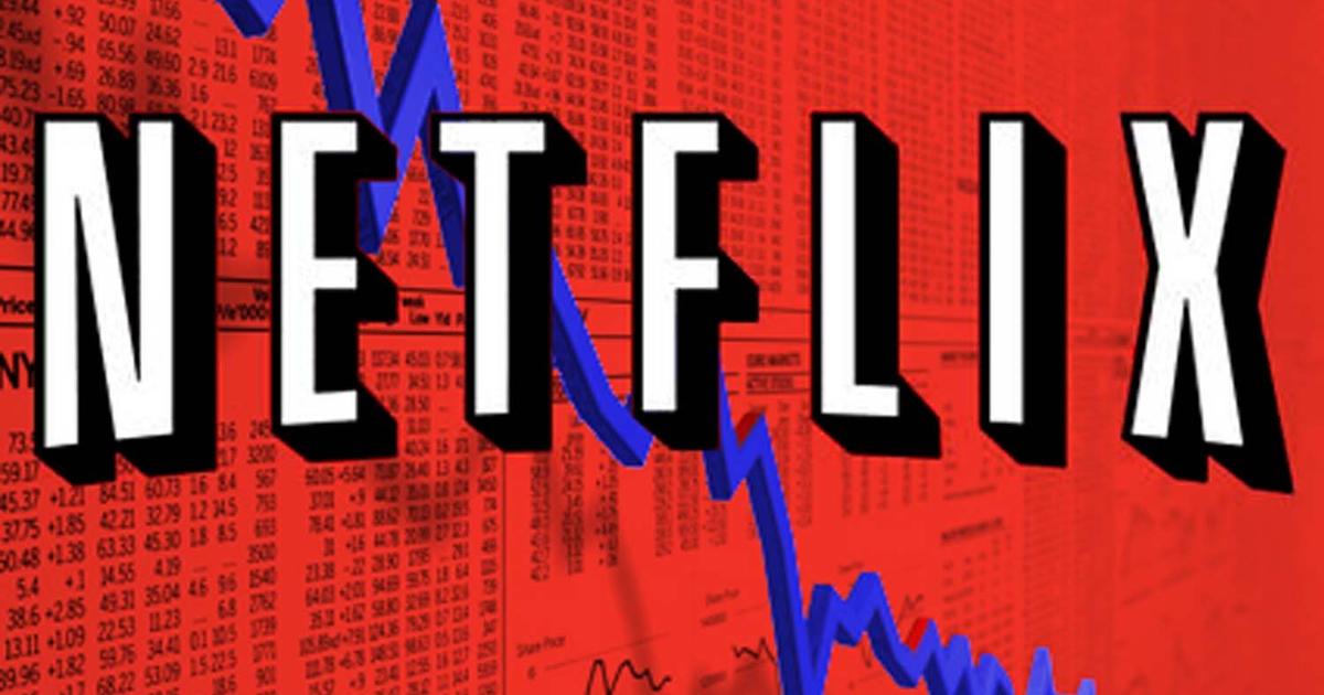 Netflix subscriber loss triggers panic selling CBS News