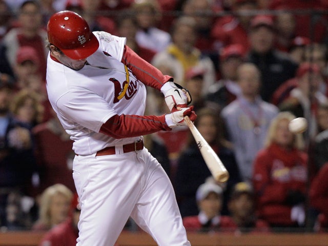 David Freese hits a two-run double  