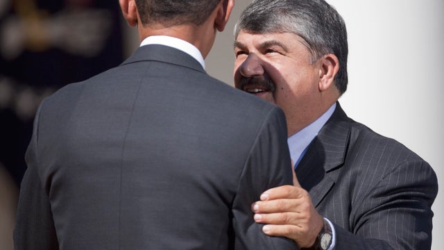 Barack Obama, Richard Trumka 