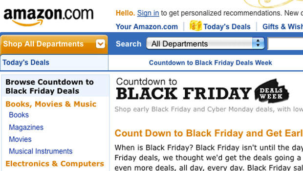 Amazon starting "Black Friday Deals" right now! 