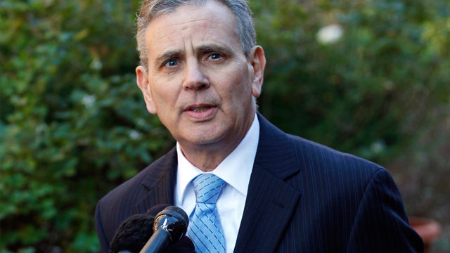 Joel Bennett, an attorney for a woman who accused Herman Cain of sexual harassment while both worked at the National Restaurant Association, speaks during a news conference outside his office in Washington, Friday, Nov. 4, 2011. Bennett said she complaine 