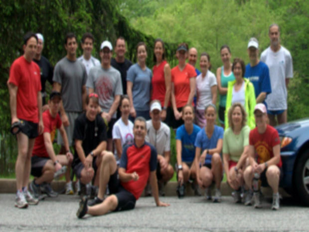1/21/12 – Baltimore- Travel &amp; Outdoors – Top Baltimore Running Clubs – NCR Trail Snail group photo  