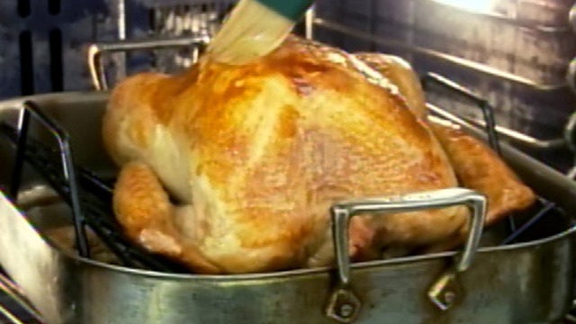 Cooking a Thanksgiving Turkey  