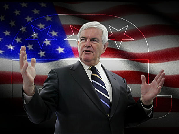 Gingrich gains steam in GOP race 