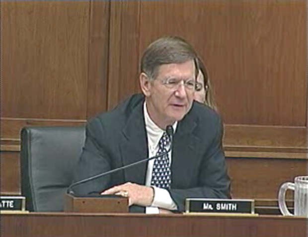 House Judiciary chairman Lamar Smith (R-Tex.) has invited five supporters of SOPA to testify tomorrow, but only one opponent. 