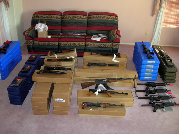 Firearms sold in Operation Wide Receiver 