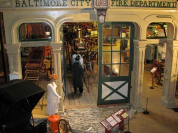 12/10/11 – Travel &amp; Outdoors- Fire Museum of Maryland - Fire House Facade 
