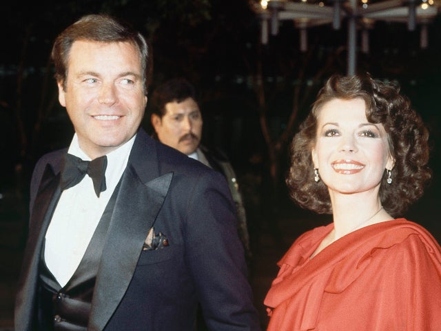 Robert Wagner and Natalie Wood  at Academy Awards, April 1978. 