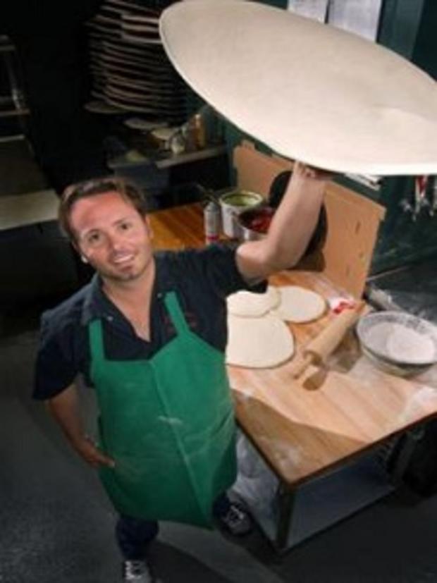 1/26/12- Family &amp; Pets- Top Kids Cooking &amp; Baking Classes - Tony Gemignani in the kitchen at Pizza Rock 