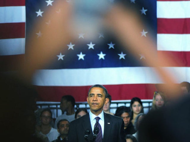 "Occupy" protesters interrupt Obama's speech 