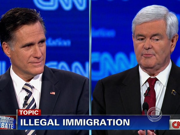 Gingrich breaks ranks on immigration 