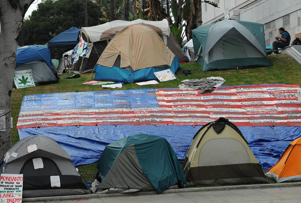 Occupy L.A. Protesters 