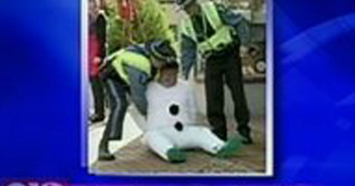Man dressed as 