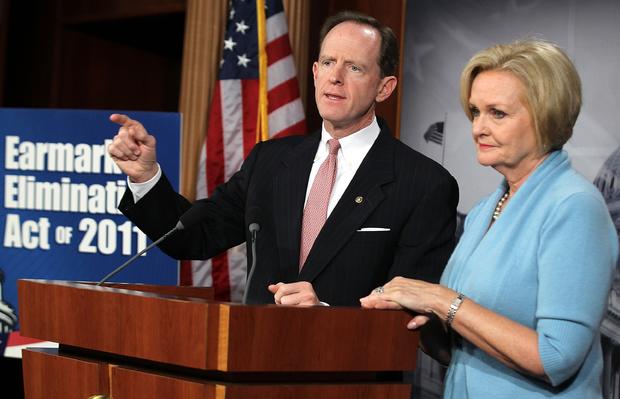 Pat Toomey, Claire McCaskill 