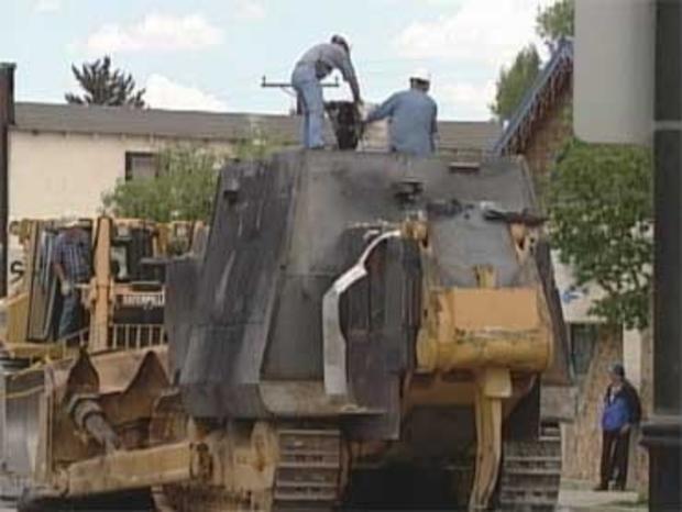 Bulldozer Rampage In Granby, June 4, 2004 