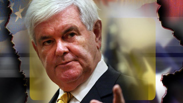 Newt Gingrich Iowa caucas 
