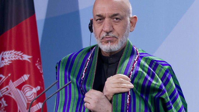 Afghan President Hamid Karzai  