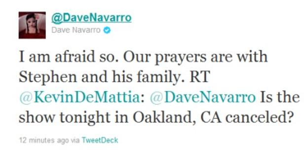 Dave Navarro Tweet 120911 