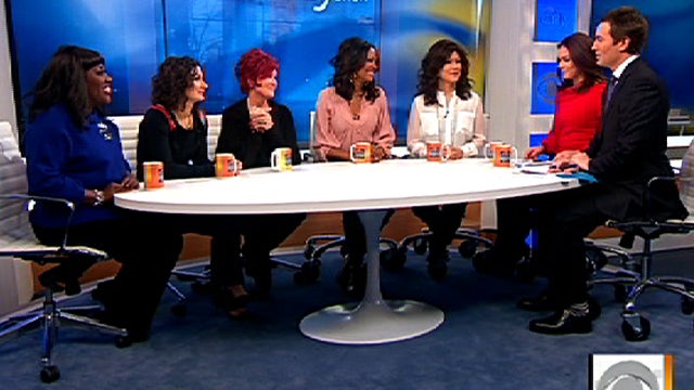 The ladies of "The Talk" with Erica Hill and Jeff Glor 