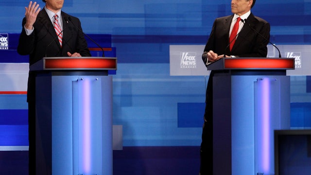 Rick Santorum, Rick Perry 