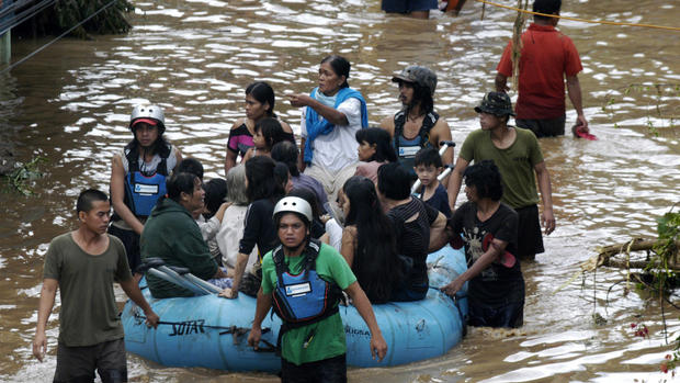Deadly floods in the Philippines 