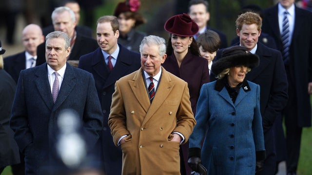 Britain, royals, Prince Andrew, Prince William, Prince Charles, Kate Duchess of Cambridge, Camilla Duchess of Cornwall 