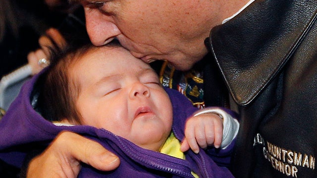 On the trail in New Hampshire 