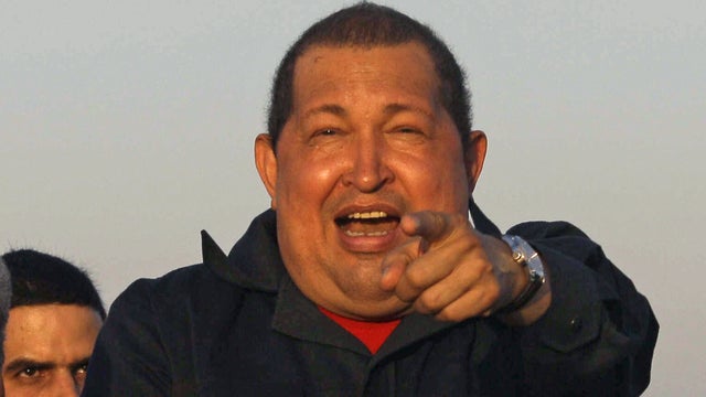 Venezuelan President Hugo Chavez  