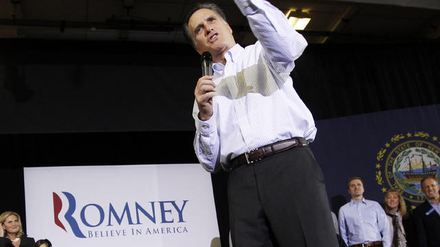 Mitt Romney campaigns in Bedford, N.H. 