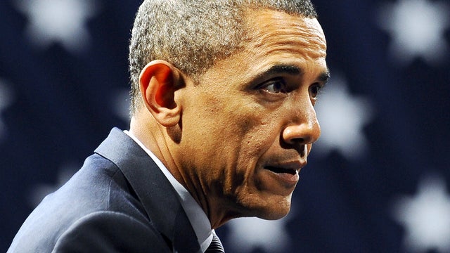 President Obama addresses a campaign event at the University of Illinois at Chicago in Chicago Jan. 11, 2012. 