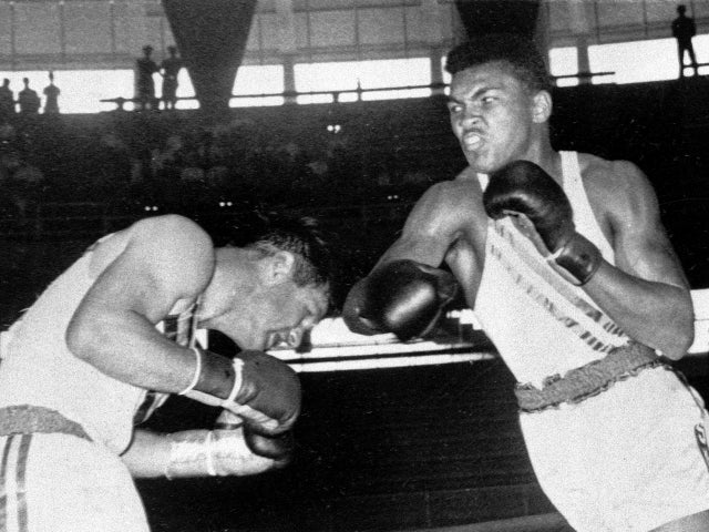 Cassius Clay fights Tony Madigan  