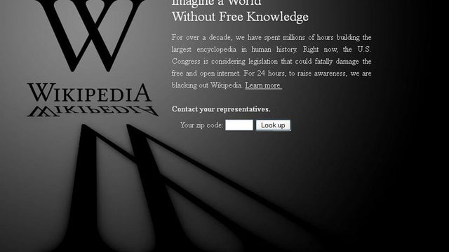 wikipedia, SOPA, protest, PIPA, online piracy 