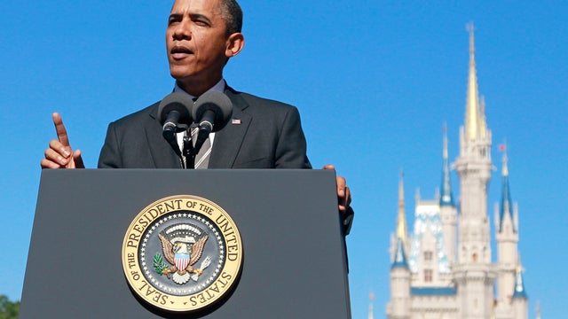 Barack Obama, Disney World 