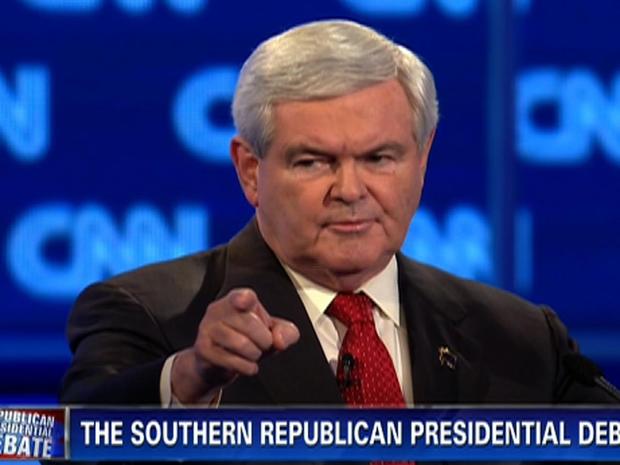 Gingrich slams CNN for asking about ex-wife 