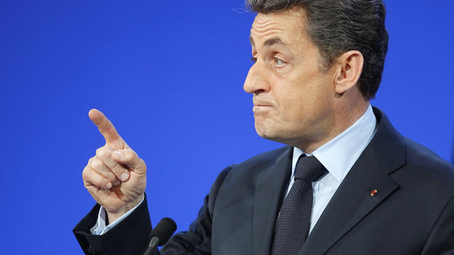 French President Nicolas Sarkozy  