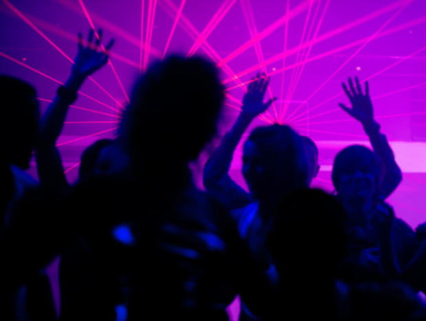 Nightlife &amp; Music Dance Clubs, Purple Lights 