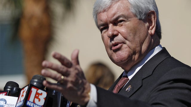 Gingrich: On big issues, Romney is a liberal 