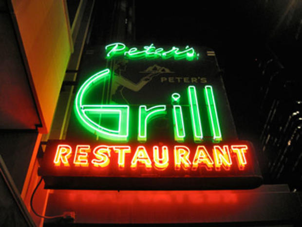 3/21 Food &amp; Drink - Peter's Grill - Sign 