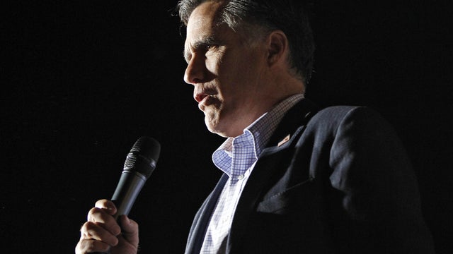  former Massachusetts Gov. Mitt Romney, sings "America the Beautiful"  