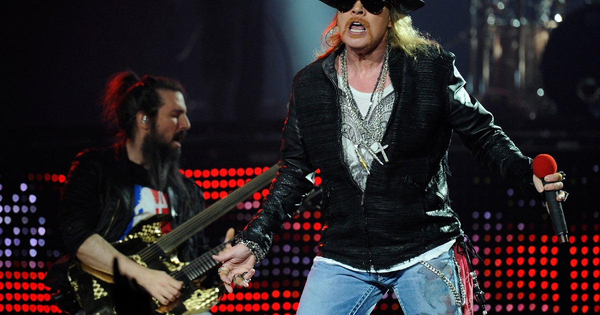 Guns N' Roses will be puttin' on the Ritz in New York - CBS News